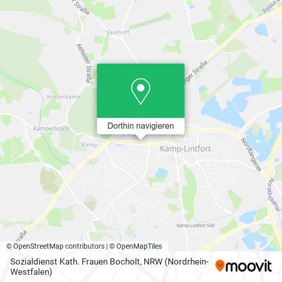 Sozialdienst Kath. Frauen Bocholt Karte