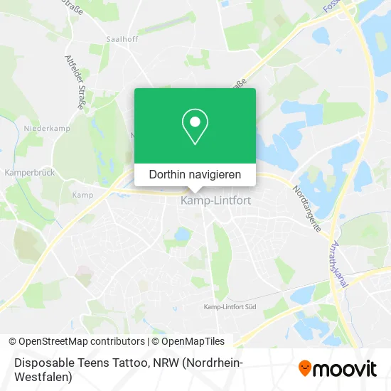 Disposable Teens Tattoo Karte