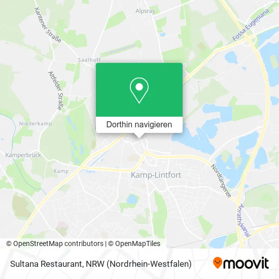 Sultana Restaurant Karte