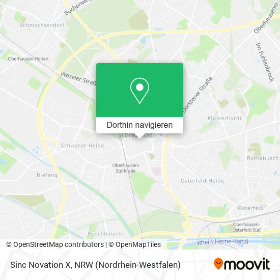 Sinc Novation X Karte