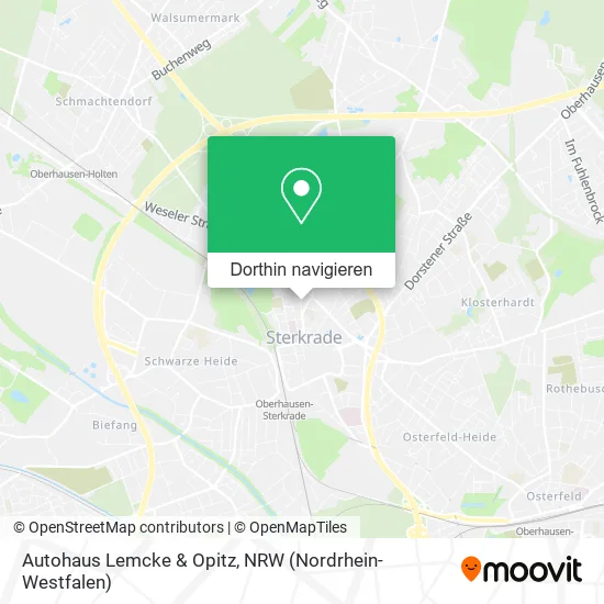 Autohaus Lemcke & Opitz Karte