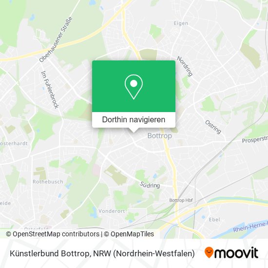 Künstlerbund Bottrop Karte