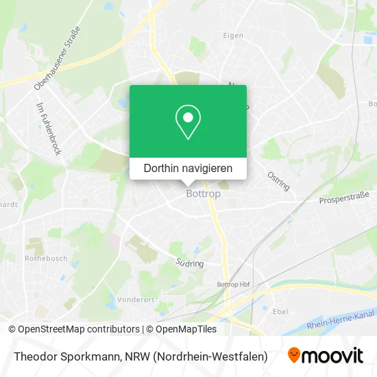 Theodor Sporkmann Karte