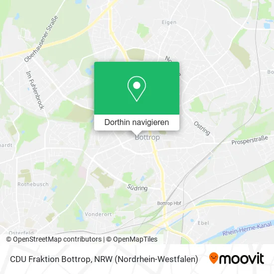 CDU Fraktion Bottrop Karte