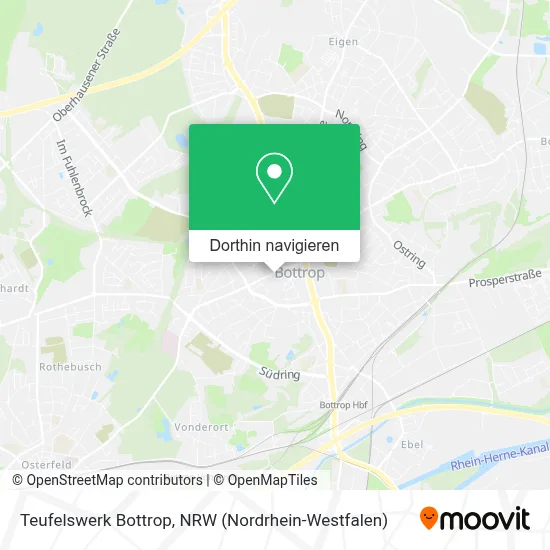 Teufelswerk Bottrop Karte