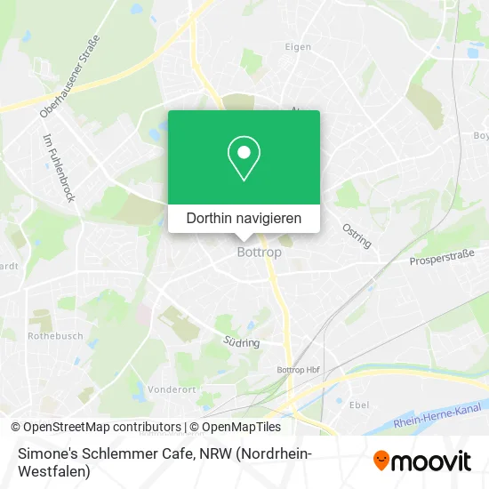 Simone's Schlemmer Cafe Karte