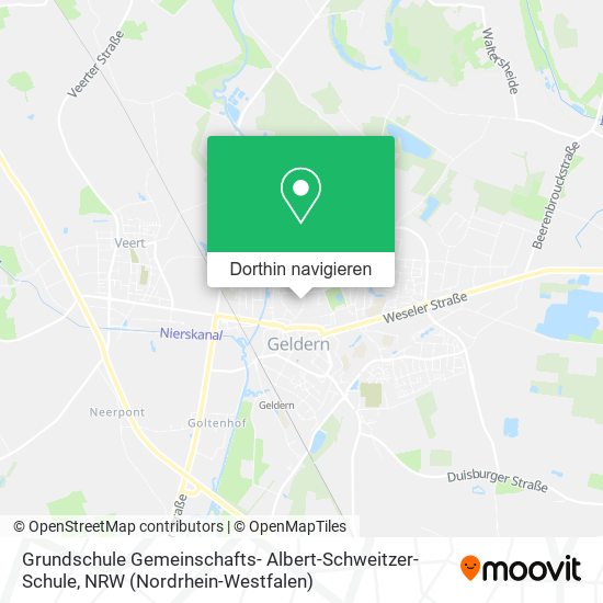 Grundschule Gemeinschafts- Albert-Schweitzer-Schule Karte