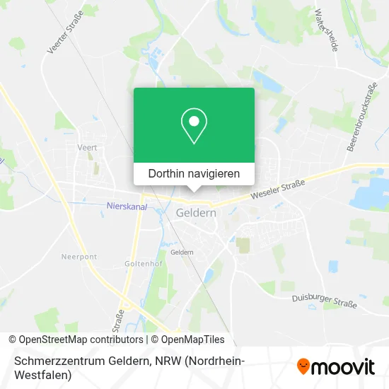 Schmerzzentrum Geldern Karte