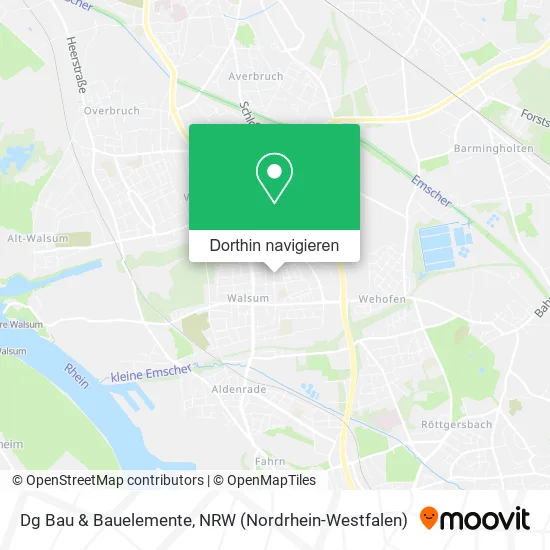 Dg Bau & Bauelemente Karte