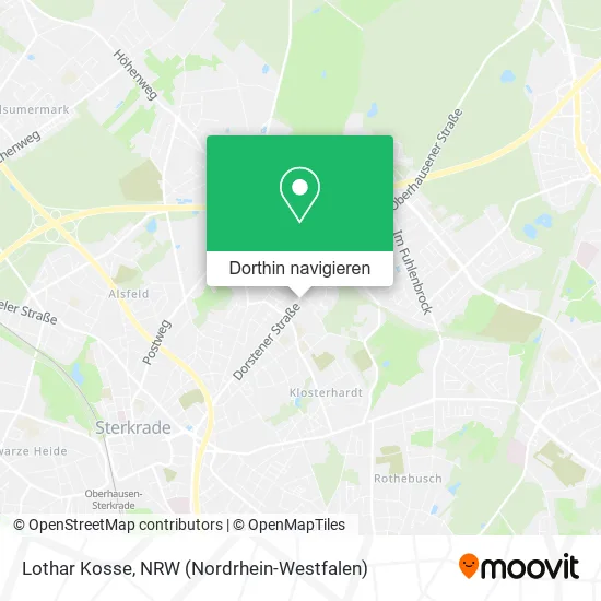 Lothar Kosse Karte