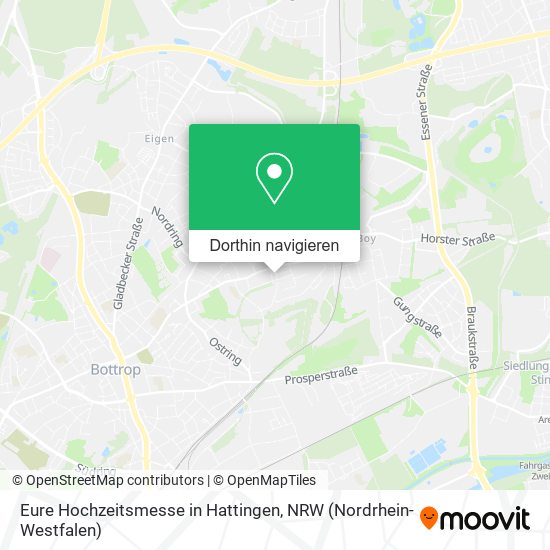 Eure Hochzeitsmesse in Hattingen Karte