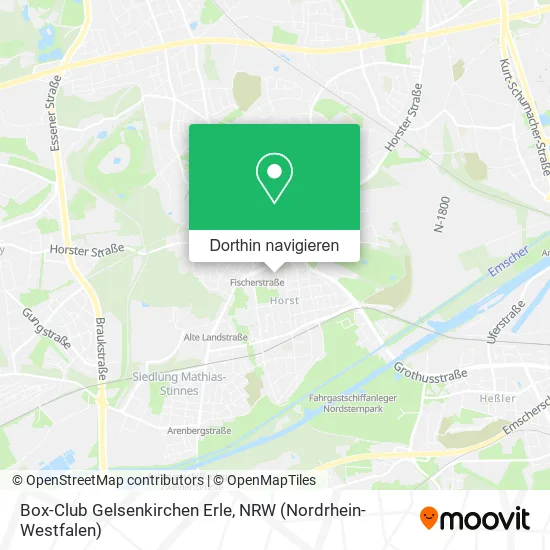 Box-Club Gelsenkirchen Erle Karte