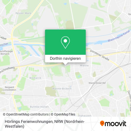 Hörlings Ferienwohnungen Karte