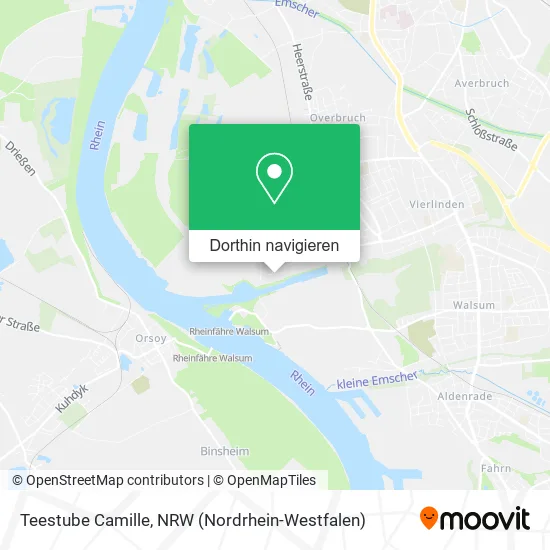 Teestube Camille Karte