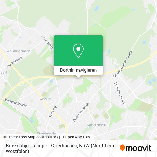 Boekestijn Transpor. Oberhausen Karte