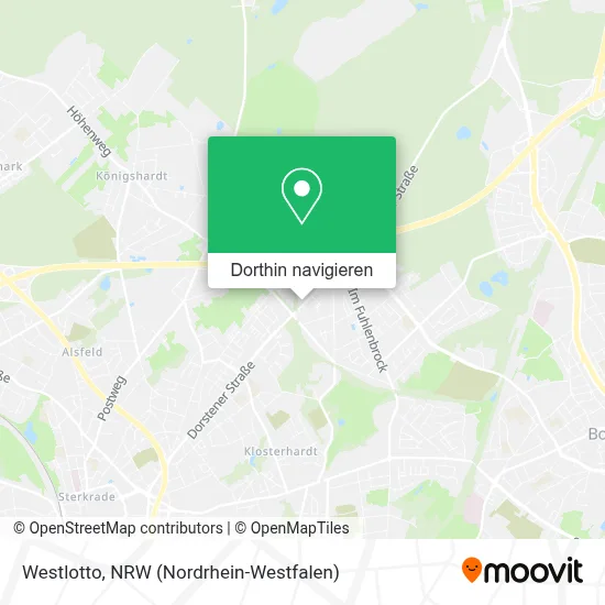 Westlotto Karte