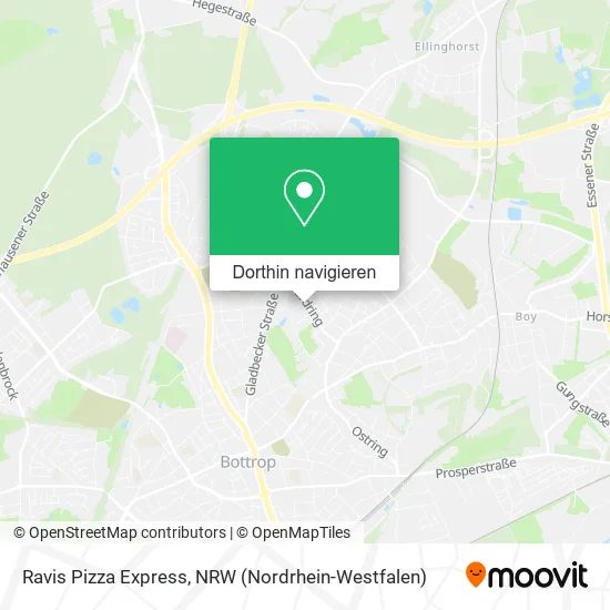 Ravis Pizza Express Karte