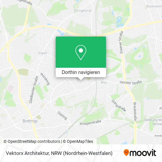 Vektorx Architektur Karte