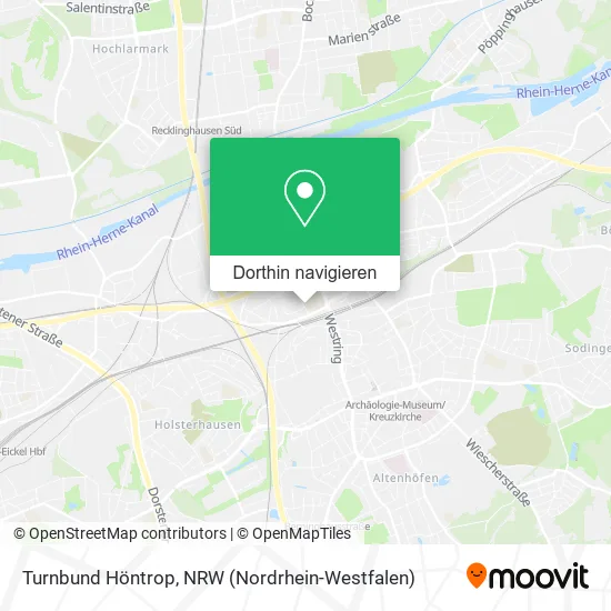 Turnbund Höntrop Karte