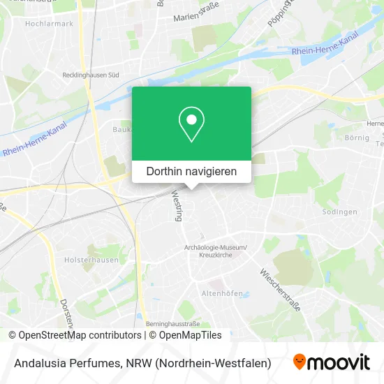 Andalusia Perfumes Karte