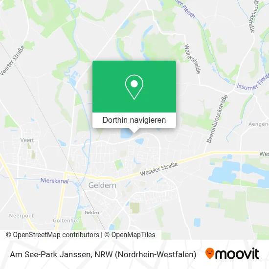 Am See-Park Janssen Karte
