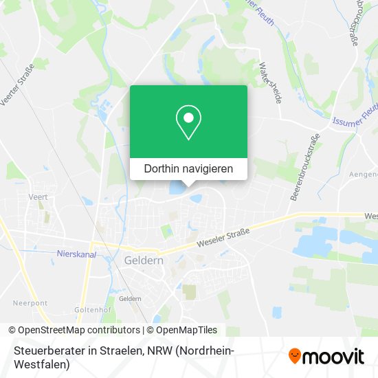 Steuerberater in Straelen Karte