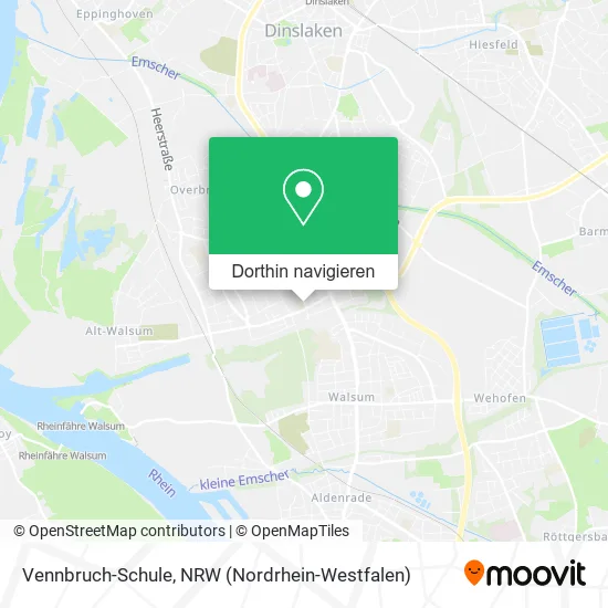 Vennbruch-Schule Karte