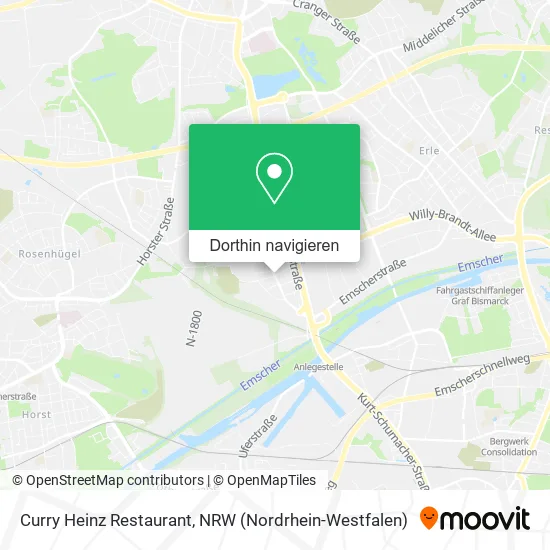 Curry Heinz Restaurant Karte