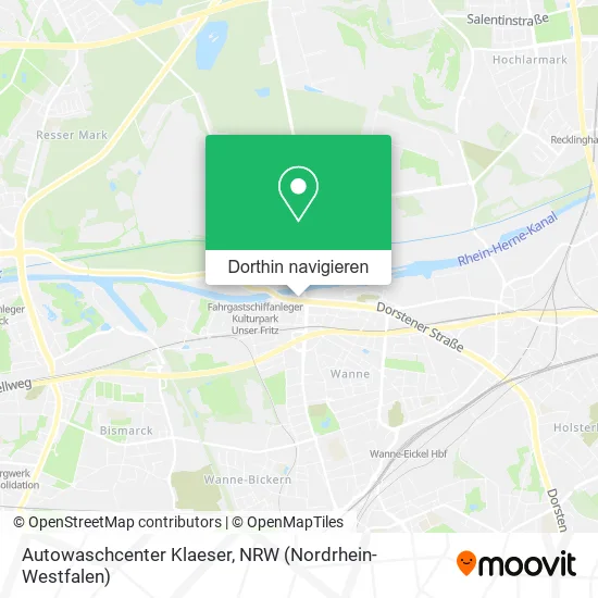 Autowaschcenter Klaeser Karte