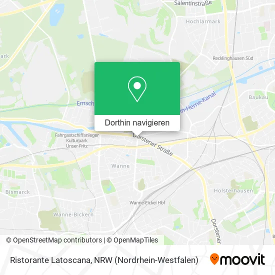 Ristorante Latoscana Karte