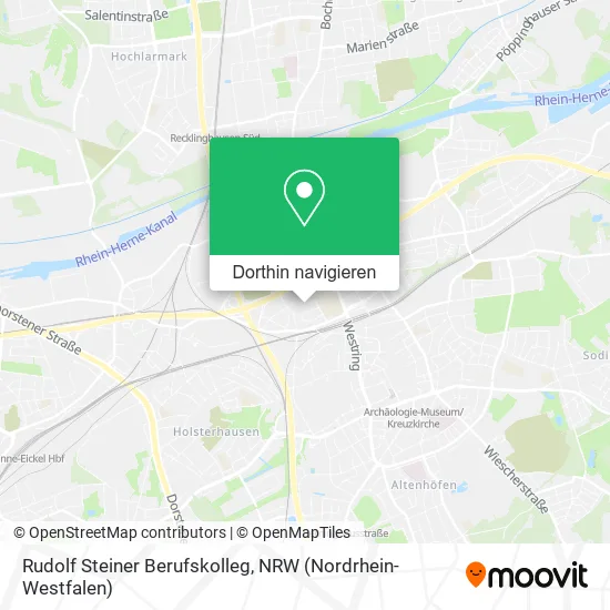 Rudolf Steiner Berufskolleg Karte