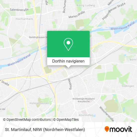 St. Martinilauf Karte