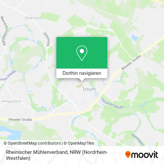 Rheinischer Mühlenverband Karte