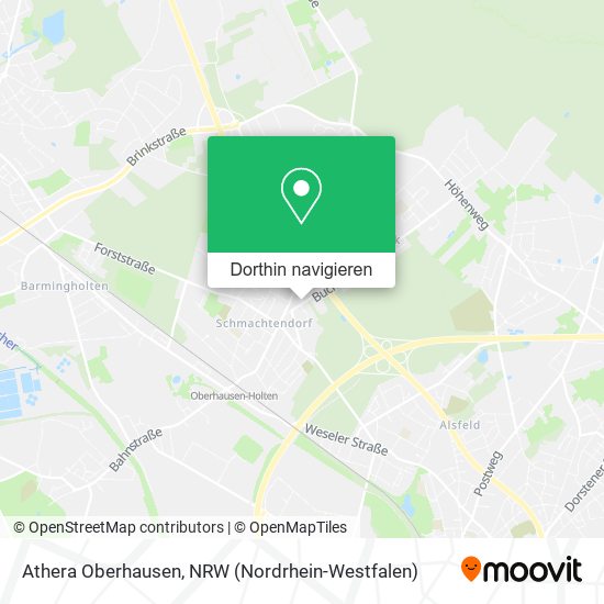 Athera Oberhausen Karte