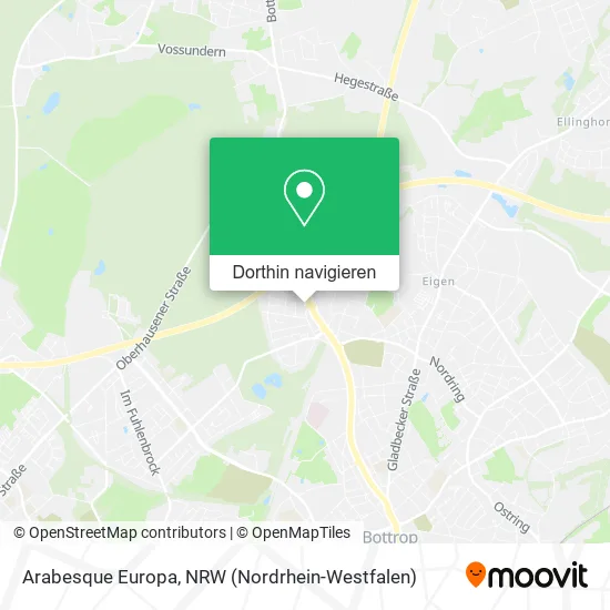 Arabesque Europa Karte