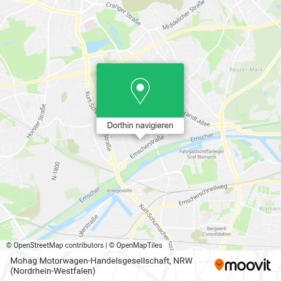 Mohag Motorwagen-Handelsgesellschaft Karte