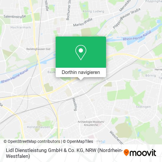 Lidl Dienstleistung GmbH & Co. KG Karte