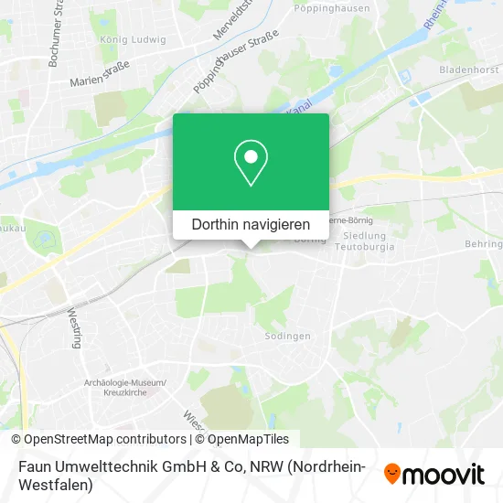 Faun Umwelttechnik GmbH & Co Karte