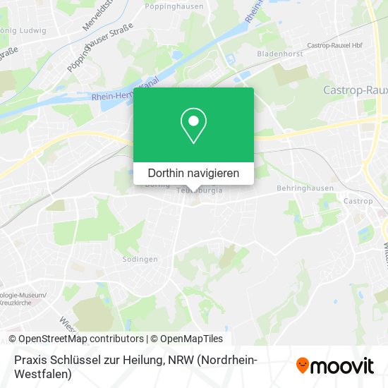 Praxis Schlüssel zur Heilung Karte