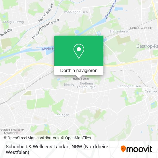 Schönheit & Wellness Tandari Karte
