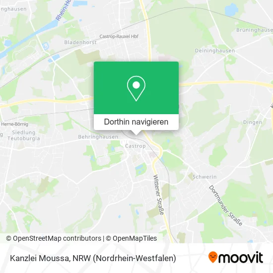 Kanzlei Moussa Karte