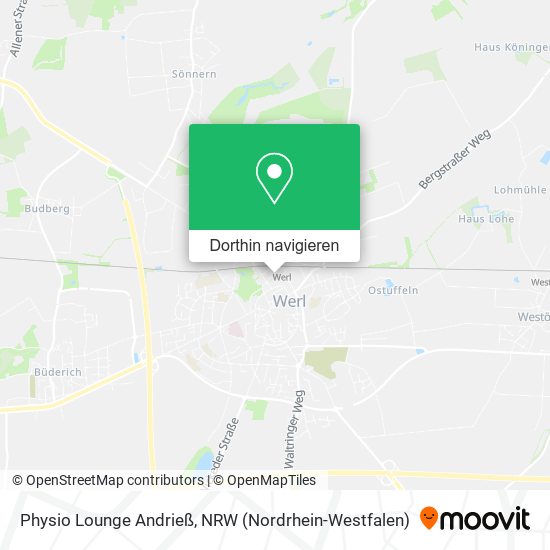 Physio Lounge Andrieß Karte