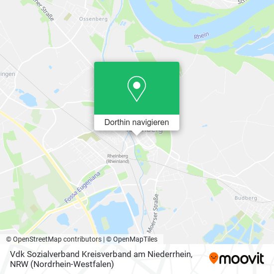 Vdk Sozialverband Kreisverband am Niederrhein Karte