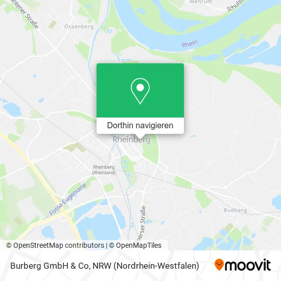 Burberg GmbH & Co Karte