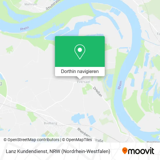 Lanz Kundendienst Karte