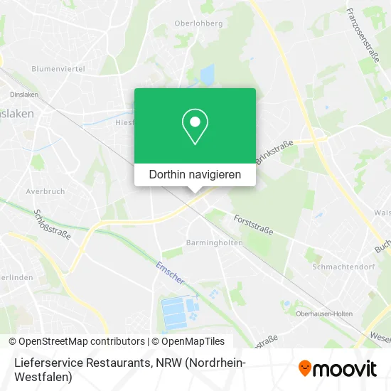 Lieferservice Restaurants Karte