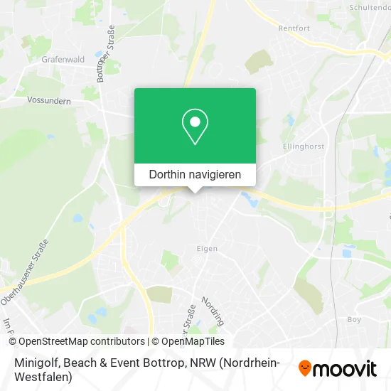 Minigolf, Beach & Event Bottrop Karte