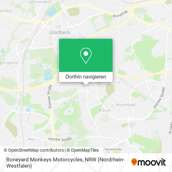 Boneyard Monkeys Motorcycles Karte