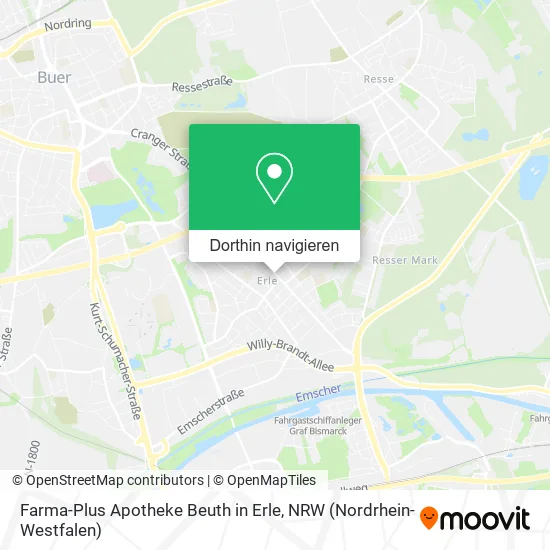 Farma-Plus Apotheke Beuth in Erle Karte