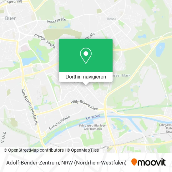 Adolf-Bender-Zentrum Karte